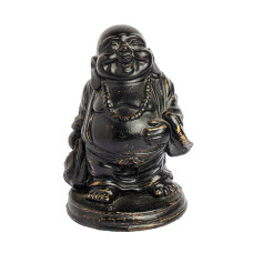 Siyah Buddha Heykeli – Huzur, Bilgelik, Koruma ve İçsel Denge Sembolü