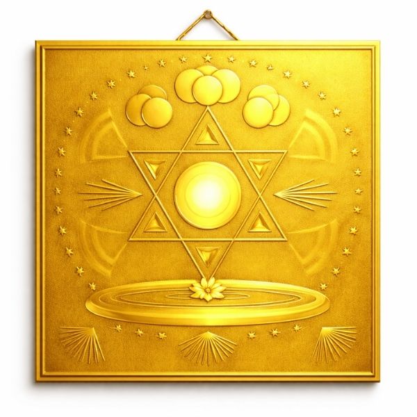 A Great Occasion Pirinç Yantra – Şans, Başlangıç ve Farkındalık Enerji Sembolü