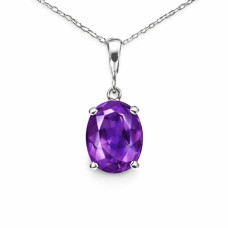 Ametist Taşı Kolye – Ruhsal Koruma, Huzur ve Negatif Enerji Temizliği