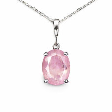 Pembe Kuvars Taşı Kolye – Aşk, Kalp Şifası ve Duygusal Denge Enerjisi