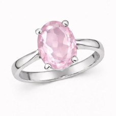 Pembe Kuvars Taşı Yüzük – Aşk, Kalp Şifası ve Duygusal Denge Enerjisi