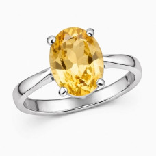 Sarı Topaz Taşı Yüzük – Bolluk, Özgüven ve Başarı Enerjisi