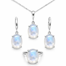 Ay Taşı Takı Seti – Dişil Enerji, Sezgi ve Duygusal Denge