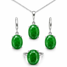 Yeşim Taşlı Takı Seti – Şans, Huzur ve Bolluk Enerjisi