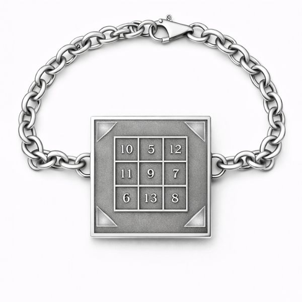 Jüpiter Yantra Bileklik - Bolluk, Bilgelik ve Şans Enerjisi Sembolü