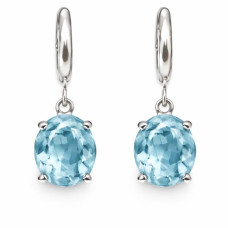 Akuamarin Taşı Küpe – İletişim Gücü, Zihinsel Netlik ve Huzur Enerjisi